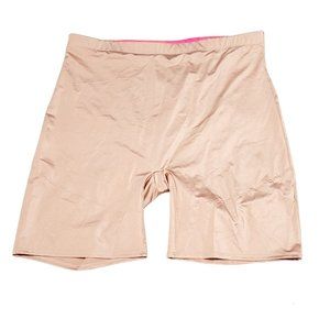 Yitty Womens Shapewear Brown Sugar‎ Headliner Shaping High Waist Short Size 2X